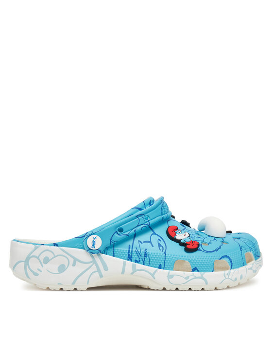 Şlapi Crocs Smurfs Classic Clog 210820 Colorat
