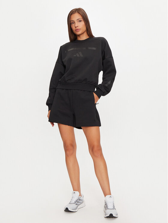 adidas adidas Szorty sportowe Z.N.E. JE7845 Czarny Loose Fit