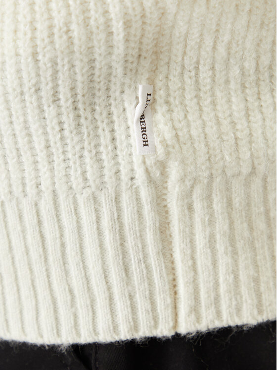 Lindbergh Lindbergh Strickjacke 30-804059B Weiß Relaxed Fit
