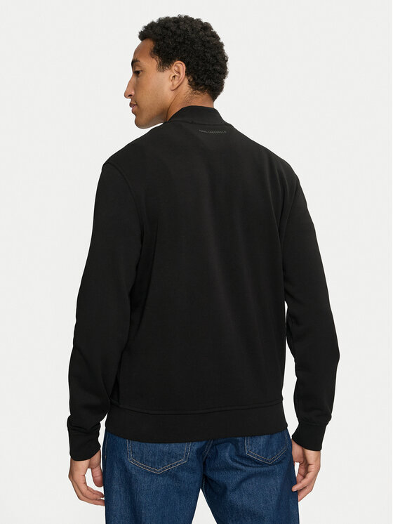 KARL LAGERFELD KARL LAGERFELD Bluza 705031 544910 Czarny Regular Fit