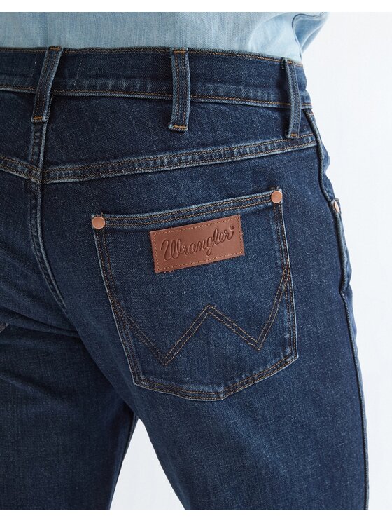 Wrangler Wrangler Jeansy GREENSBORO Niebieski Straight Leg