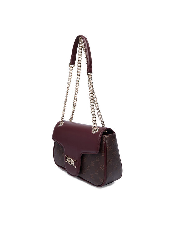 Nine West Nine West Ročna torba CEO-GOLDEN THREAD-LDA9338 Bordo rdeča