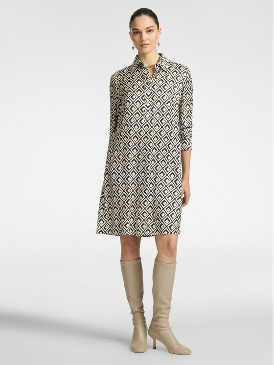 Elena Mirò Elena Mirò Vestito da giorno 7424P000227N001 Nero A-Line Fit