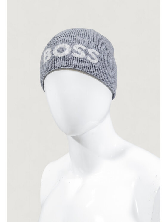 BOSS BOSS Czapka Elios_Hat 10274291 01 Szary