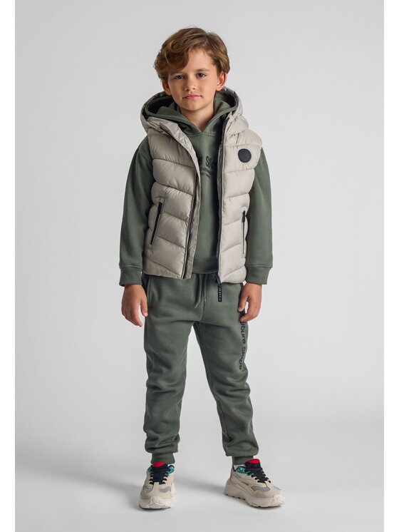 minoti minoti Kamizelka 19GILET45C Szary Regular Fit