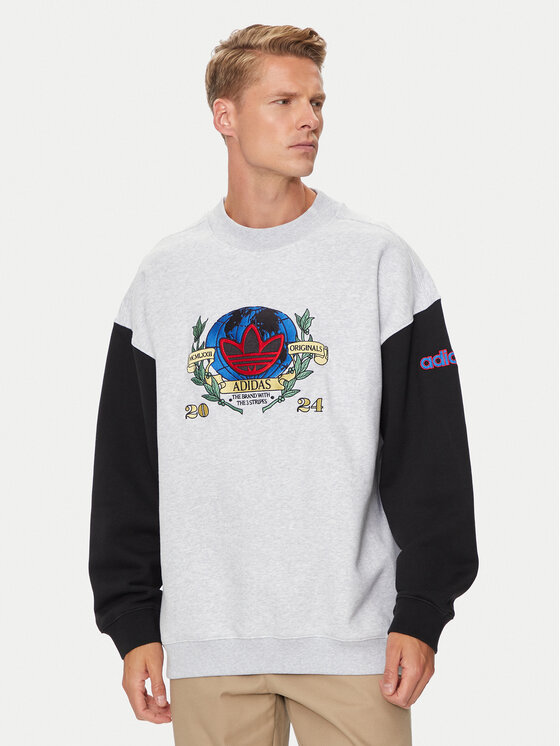 adidas adidas Sweatshirt OLPC IZ2553 Grau Regular Fit