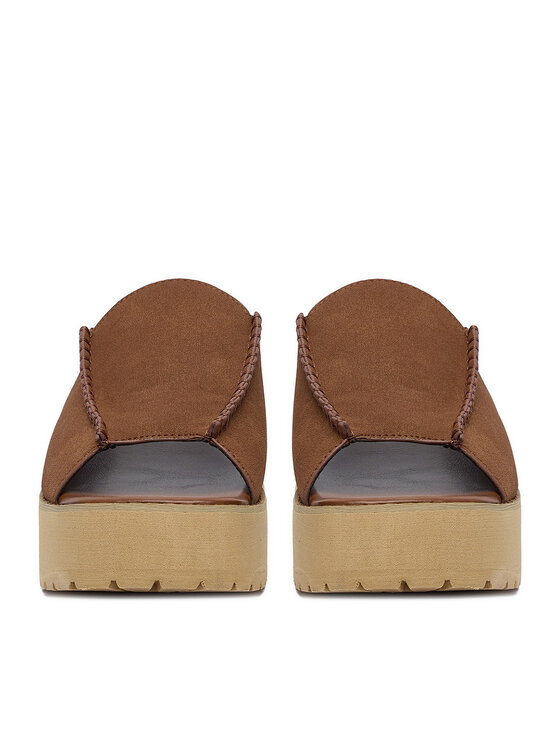 JENNY JENNY Παντόφλες CEO-LB-G9338A Καφέ