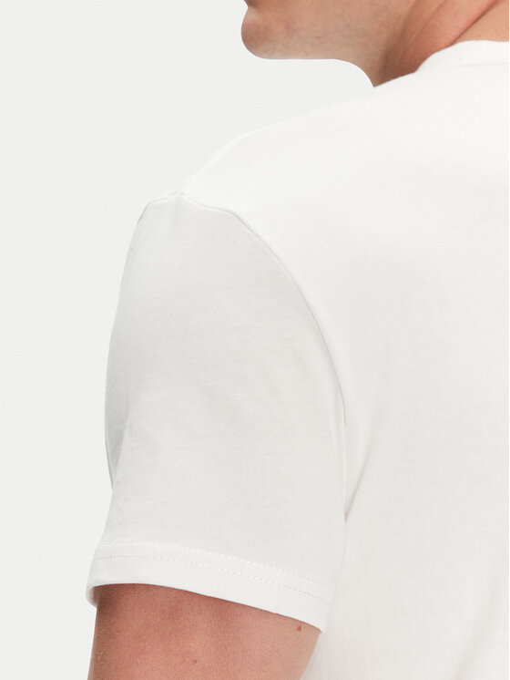 Tommy Jeans Tommy Jeans T-särk Badge DM0DM20322 Valge Regular Fit