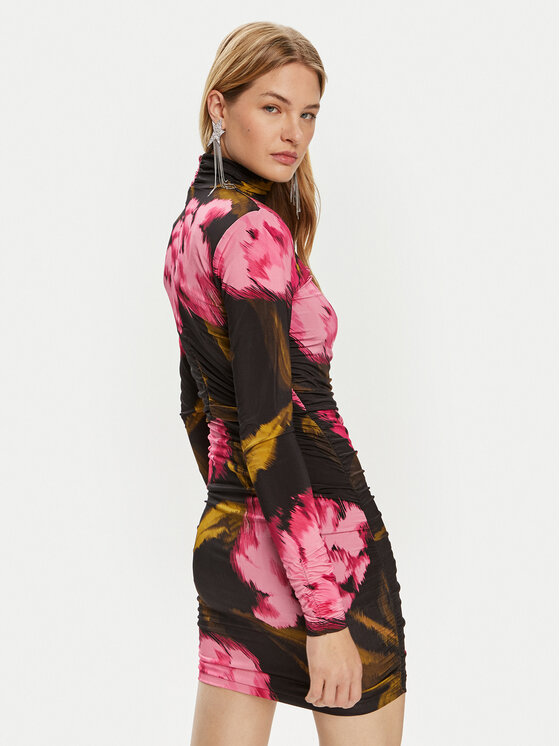 Gestuz Gestuz Cocktail obleka 10908299 Roza Slim Fit