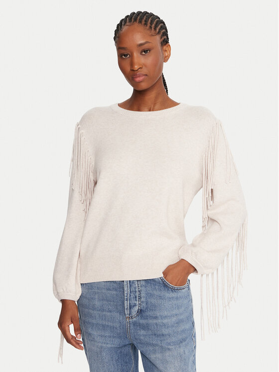Marella Marella Πουλόβερ Emme by Marella Falco 2525366281000 Μπεζ Regular Fit