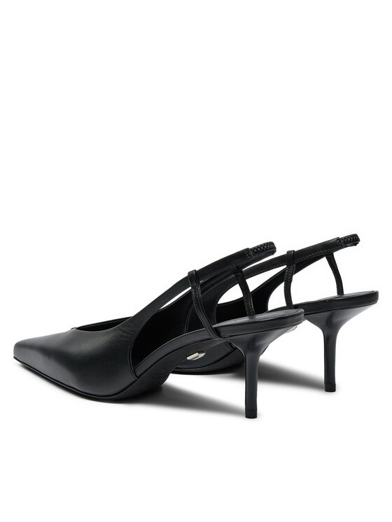 Max Mara Max Mara Sandały Mmslingcaif 2424526131600 Czarny