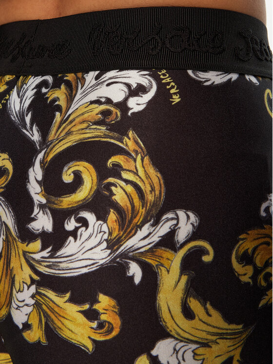 Versace Jeans Couture Versace Jeans Couture Pantaloni scurți ciclism 78HAC106 Negru Slim Fit