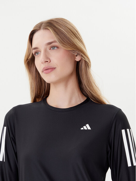 adidas adidas Φανελάκι τεχνικό Own The Run IN1568 Μαύρο Regular Fit