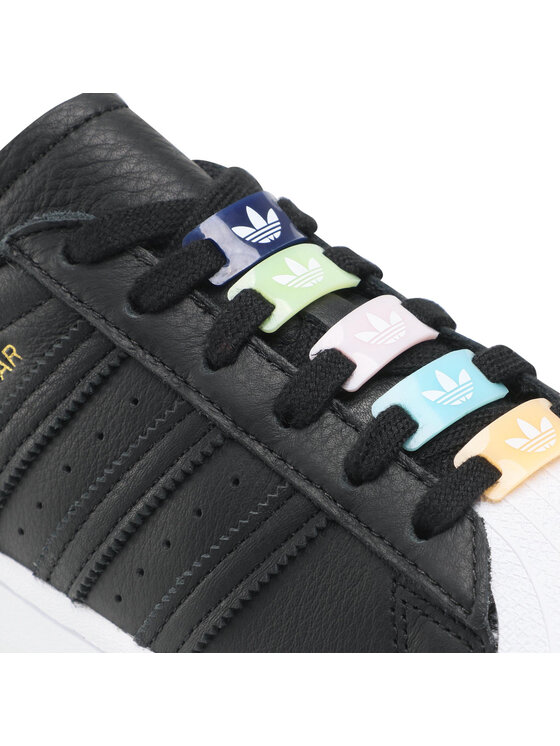 Buty superstar czarne hologram outlet