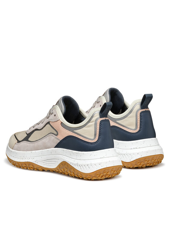 Geox Geox Snīkeri D Oliviera + Grip D55VNA 0AS22 CH65Y Bēšs