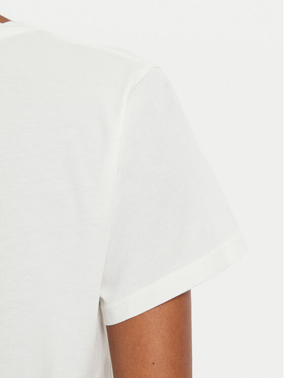ViCOLO ViCOLO Tricou RB0897 Écru Regular Fit