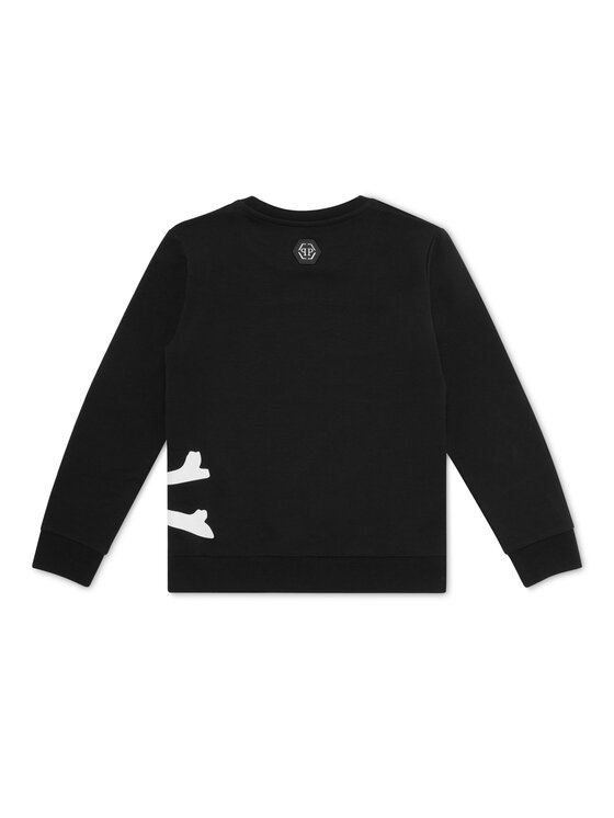 PHILIPP PLEIN PHILIPP PLEIN Bluza 19659 Czarny Regular Fit