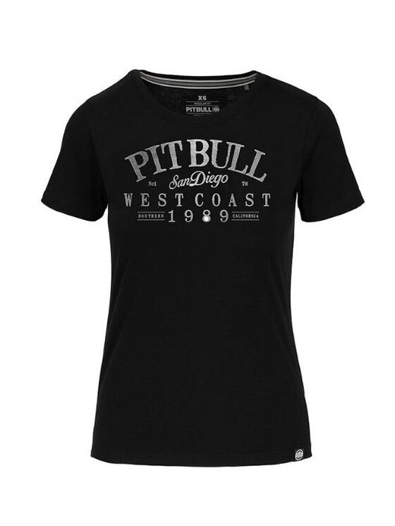 PITBULL PITBULL T-Shirt PLAYER Czarny Regular Fit