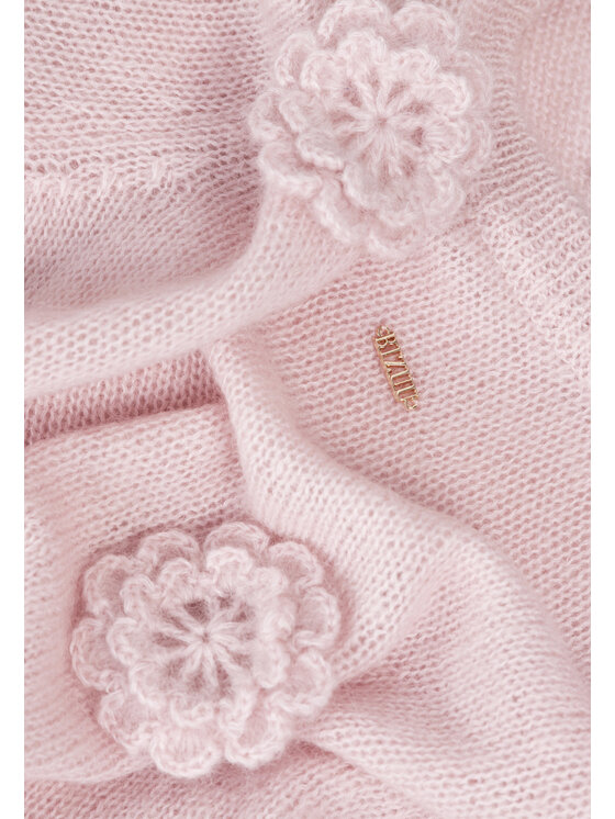 BIZUU BIZUU Sweter ADRIS Różowy Standard Fit