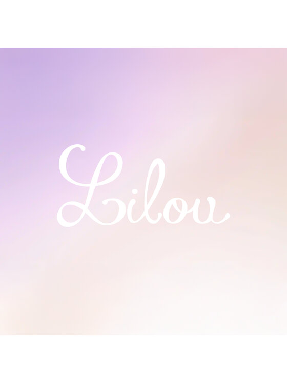 Lilou Lilou Naušnice Lune modułowe pozłacane Zlatá