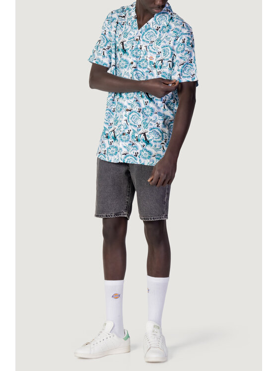 Dickies Dickies Camicia ROSEBURG SS CL FLORAL Blu Flora Fit