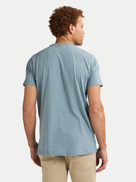 Petrol Industries Petrol Industries T-Shirt M-1050-TSR707 Modrá Regular Fit