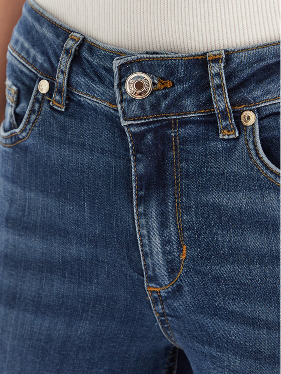 Liu Jo Liu Jo Jeans hlače UF5013 D0236 Modra Bottom Up Fit