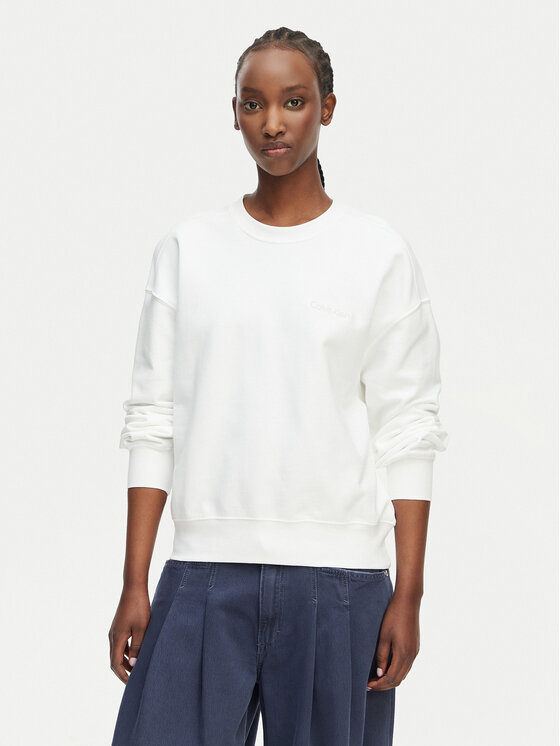 Calvin Klein Calvin Klein Μπλούζα LV044G214G Λευκό Regular Fit