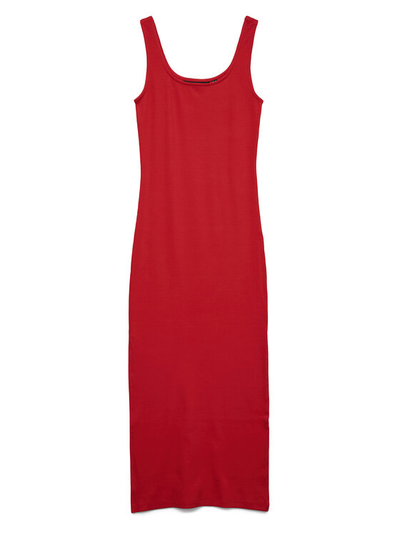 Vero Moda Vero Moda Vsakodnevna obleka Chloe 10325601 Rdeča Slim Fit