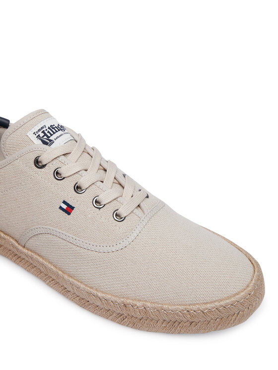 Tommy Hilfiger Tommy Hilfiger Espadrilės Th Hi Vulc Core Jutte Canvas FM0FM05872 Pilka