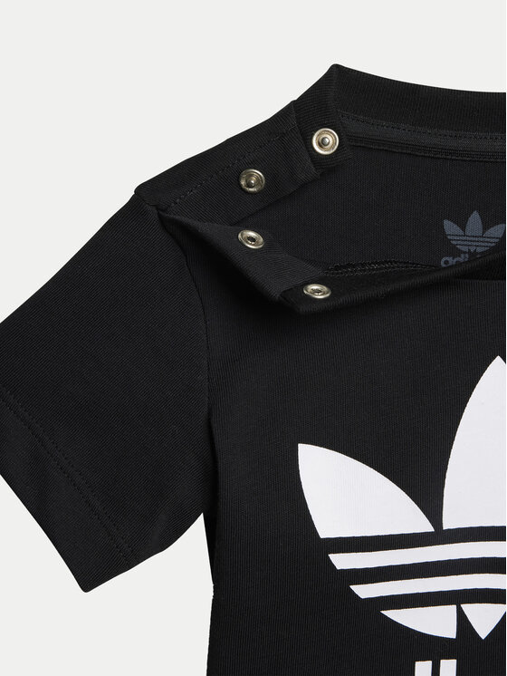 adidas adidas Póló és rövidnadrág JC6583 Fekete Regular Fit