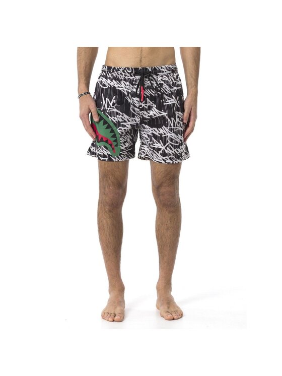 SPRAYGROUND SPRAYGROUND Shorts da mare 66945 Bianco