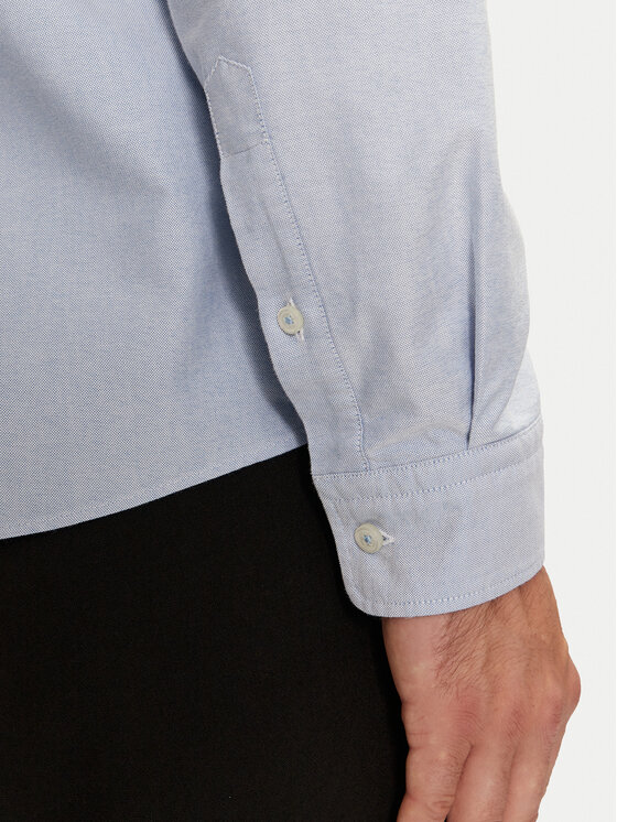 BOSS Boss Košile H-Roan 50520265 Světle modrá Slim Fit