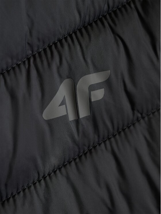 4F 4F Kurtka puchowa 4FJRAW26TDJAM1057-20S Czarny Regular Fit
