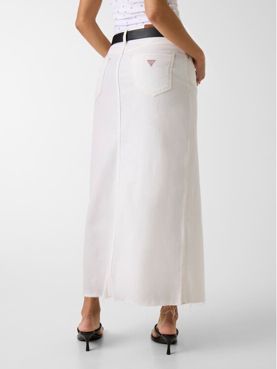 Guess Guess Minigonna 181458 Bianco Classic Fit