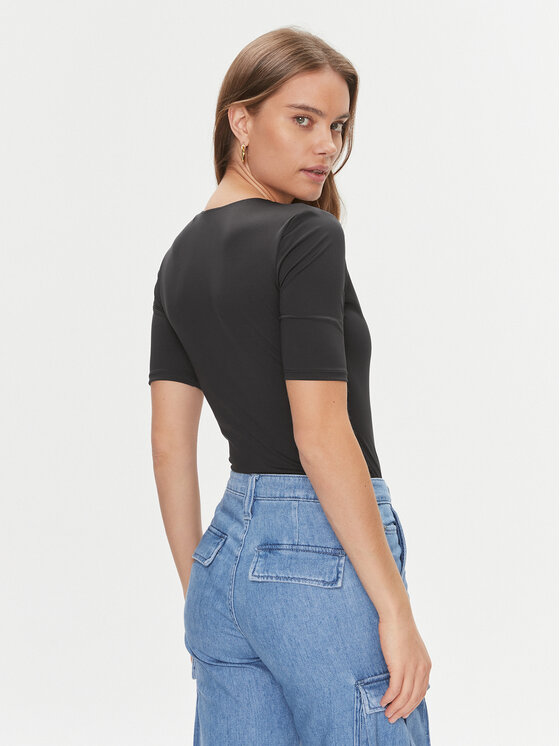 Guess Guess Bodi Chia V3BP23 KC450 Črna Slim Fit