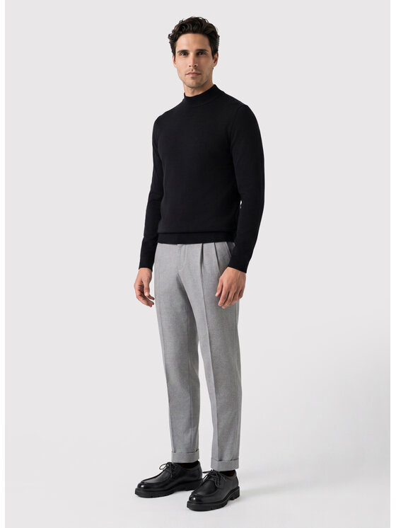 Pako Lorente Pako Lorente Sweter P26WB-2X-004 Czarny Classic Fit