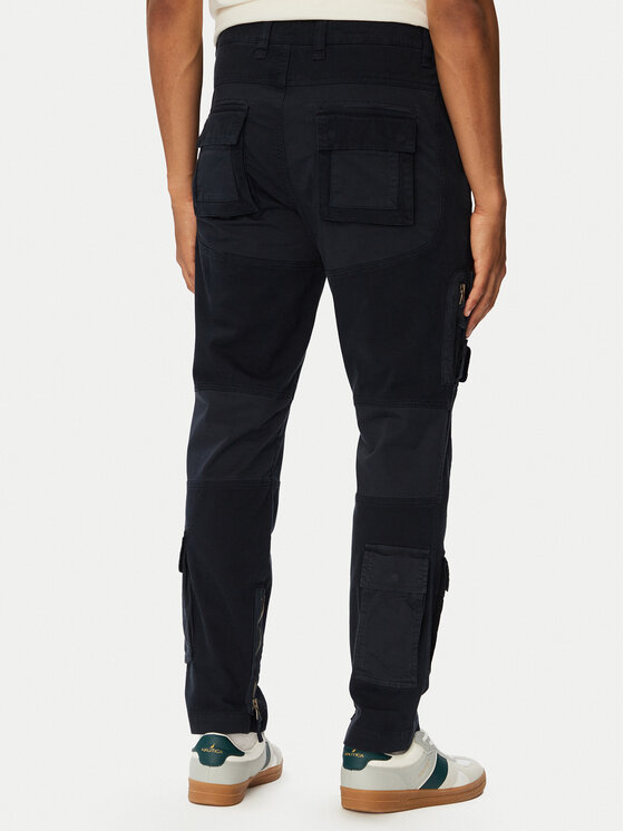 Aeronautica Militare Aeronautica Militare Cargo nohavice 262PA1664UCT04241 Tmavomodrá Regular Fit