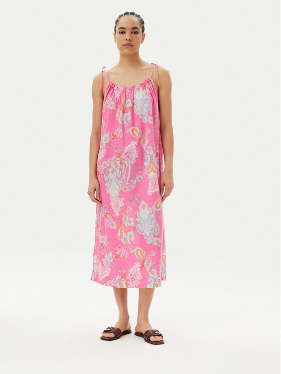Koszula nocna LAUREN RALPH LAUREN, Rozmiar M, Różowa, ILN02424