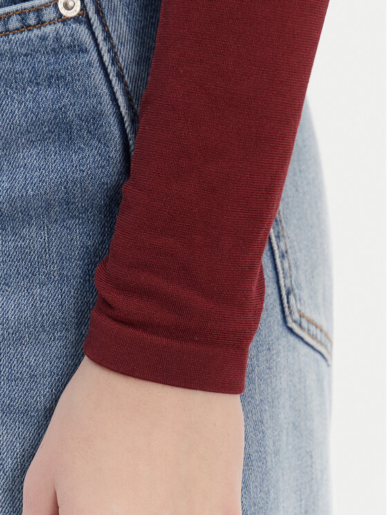 Wolford Wolford Bodi Colorado 75083 Bordo rdeča Slim Fit