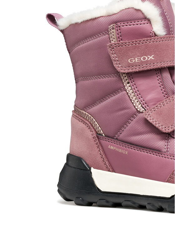 Geox Geox Cizme de zăpadă J Trekkyup Girl B Abx J46M7E 08V22 C8J2U M Roz