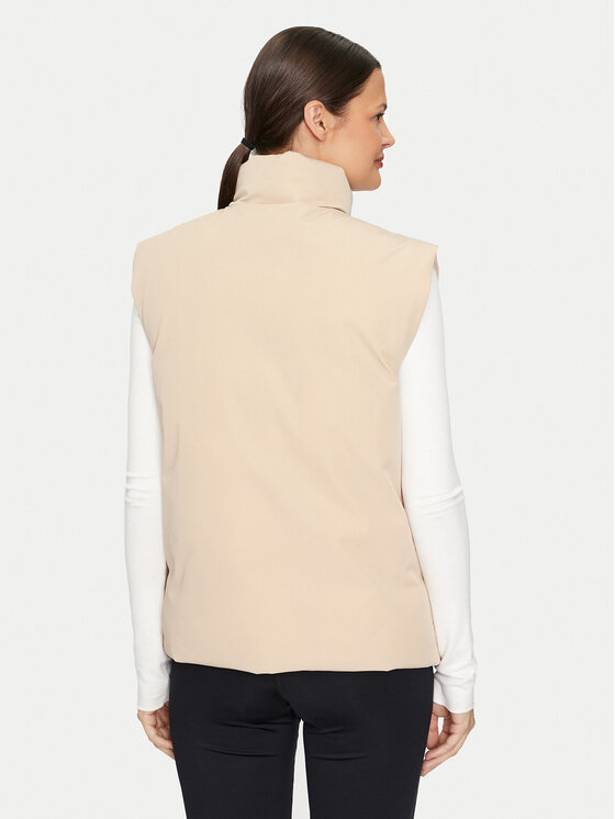 Guess Guess Жилетка за костюм Aurelie V4YL00 WG982 Бежов Regular Fit