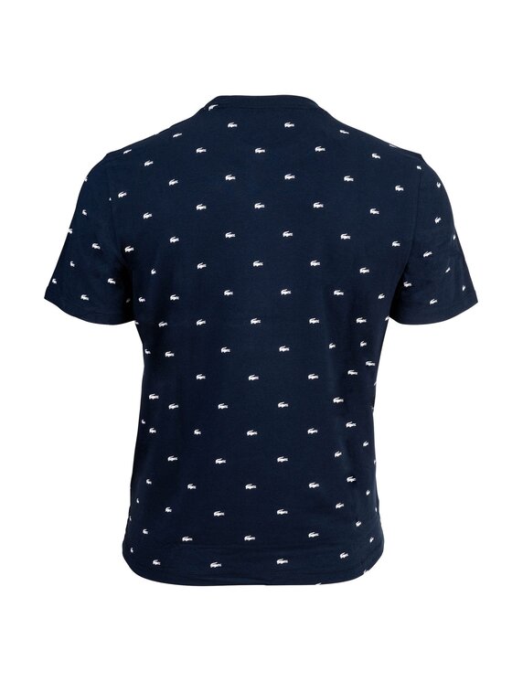 Lacoste Lacoste T-Shirt 26746 Niebieski Comfort Fit