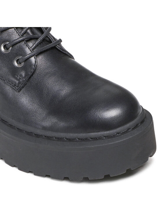 DeeZee DeeZee Schnürstiefeletten WS5656-01 Schwarz