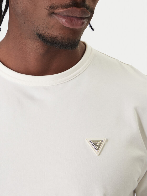 Guess Guess T-Shirt Z6RI07 J1314 Εκρού Regular Fit