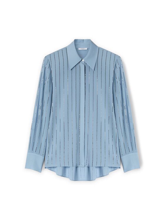 Motivi Motivi Camicia 5264Q000858N004 Turchese Regular Fit