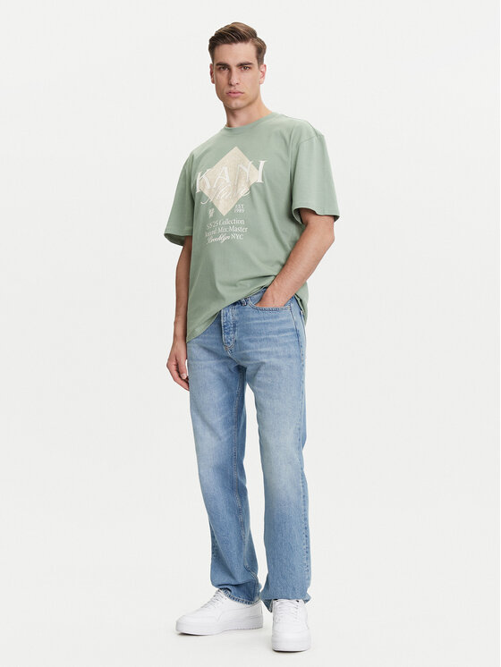 Karl Kani Karl Kani T-Shirt PD00005357 Zielony Relaxed Fit