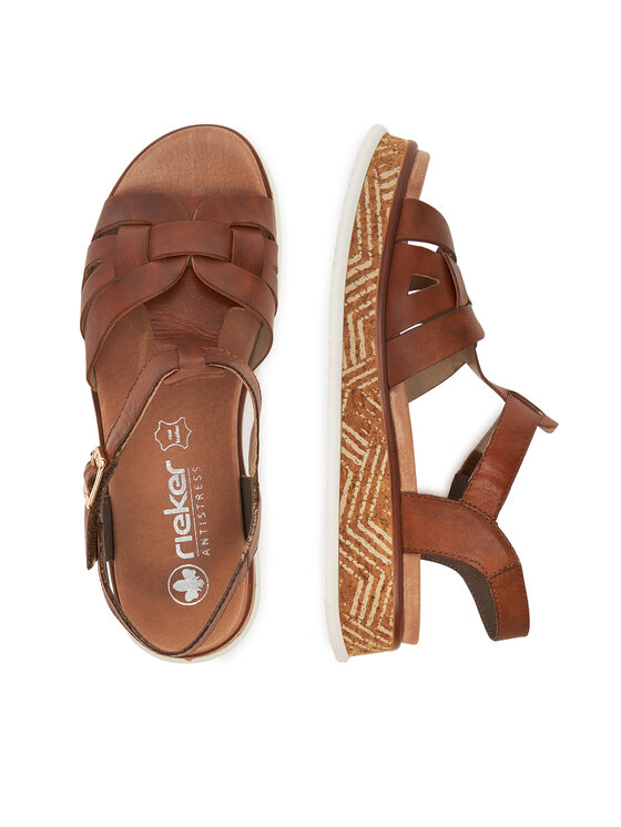 Rieker Rieker Sandalen W0853-24 Braun