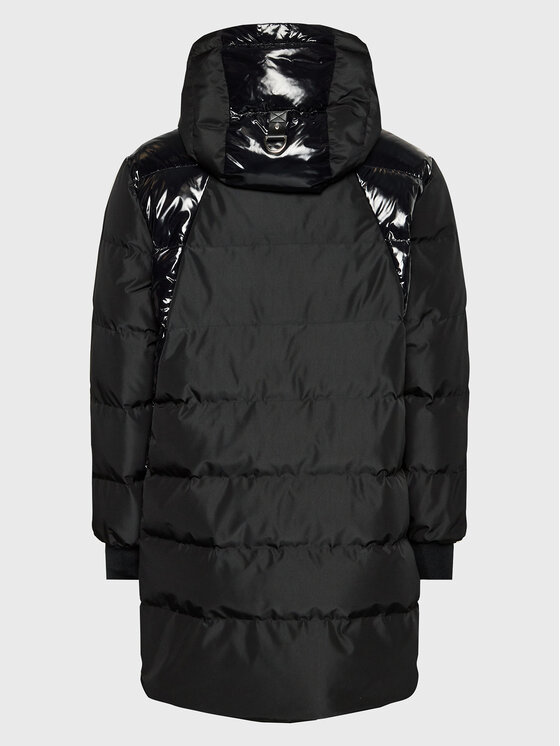 Les Hommes Les Hommes Зимно яке LF2280040255 Черен Regular Fit