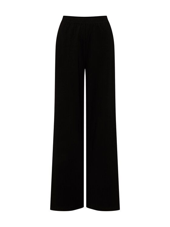 Esotiq Esotiq Spodnie materiałowe 42650 Czarny Loose Leg